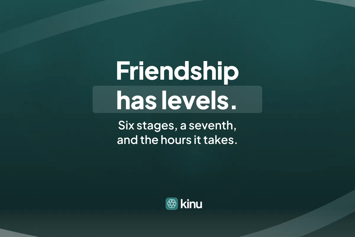 The 7 levels of friendship