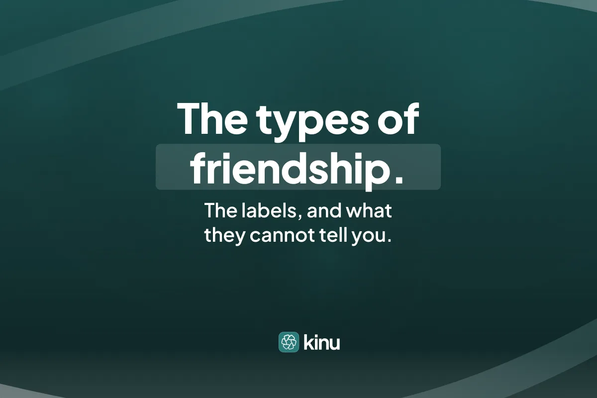 The types of friendships