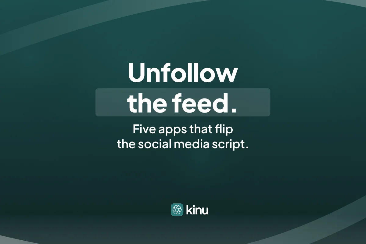 The Anti-Social Network: Apps That Help You Connect Without the Feed