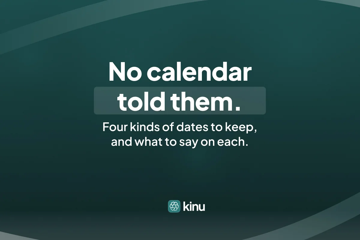 Beyond Birthdays: Dates That Matter to Your People