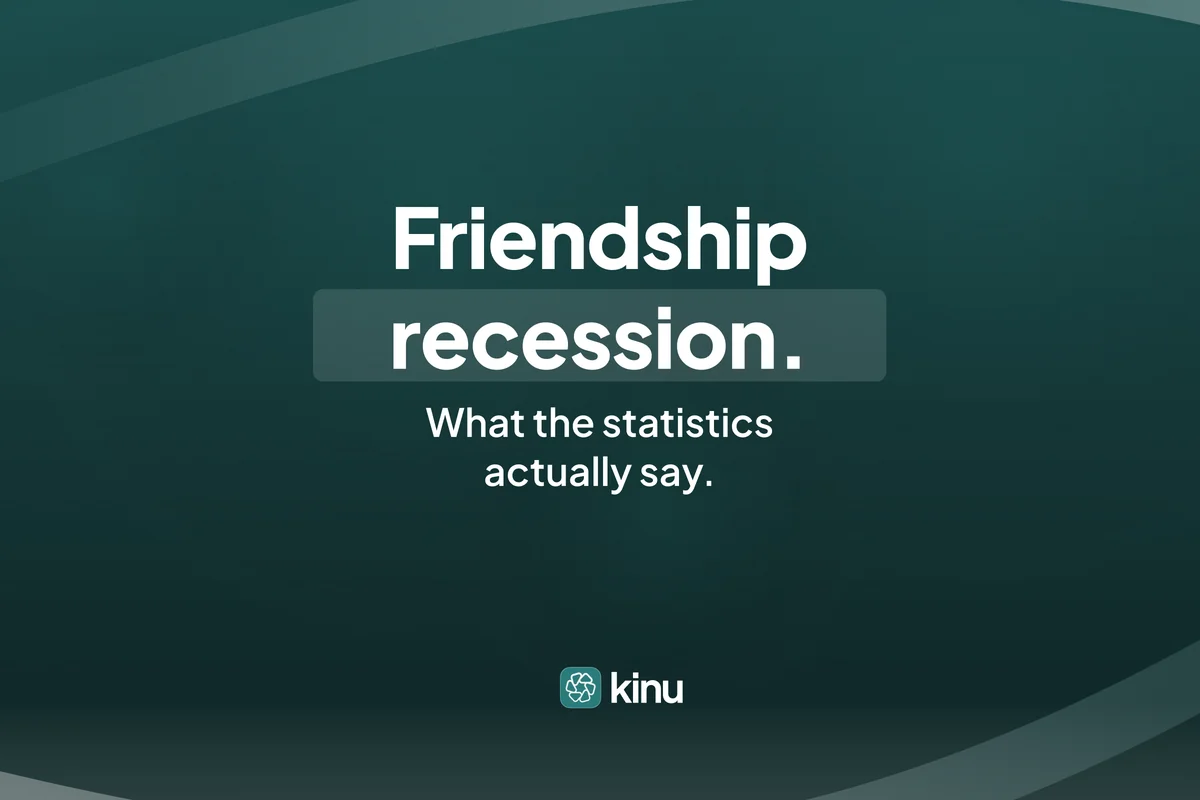 The Friendship Recession: What the Statistics Actually Say