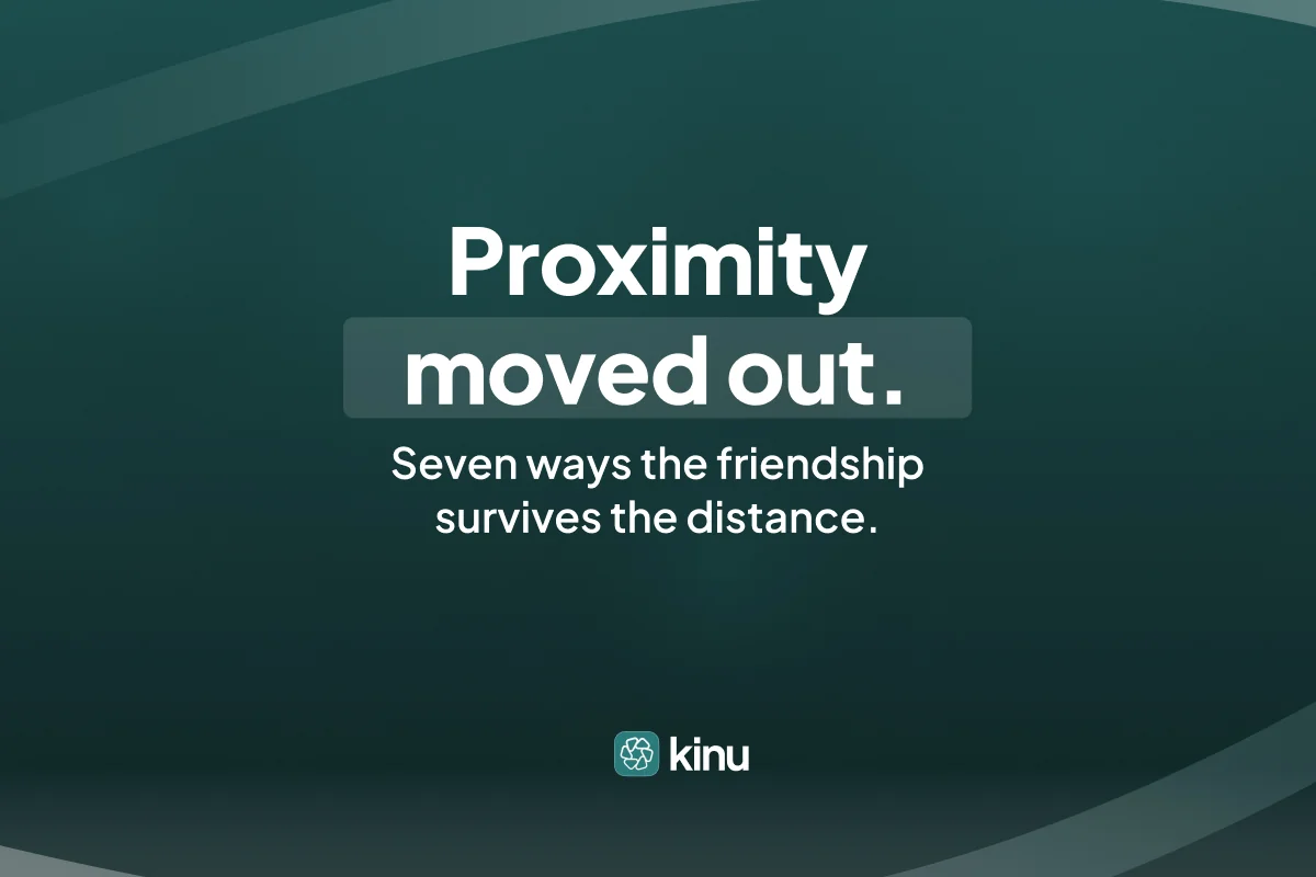 How to Keep Long Distance Friendships Alive