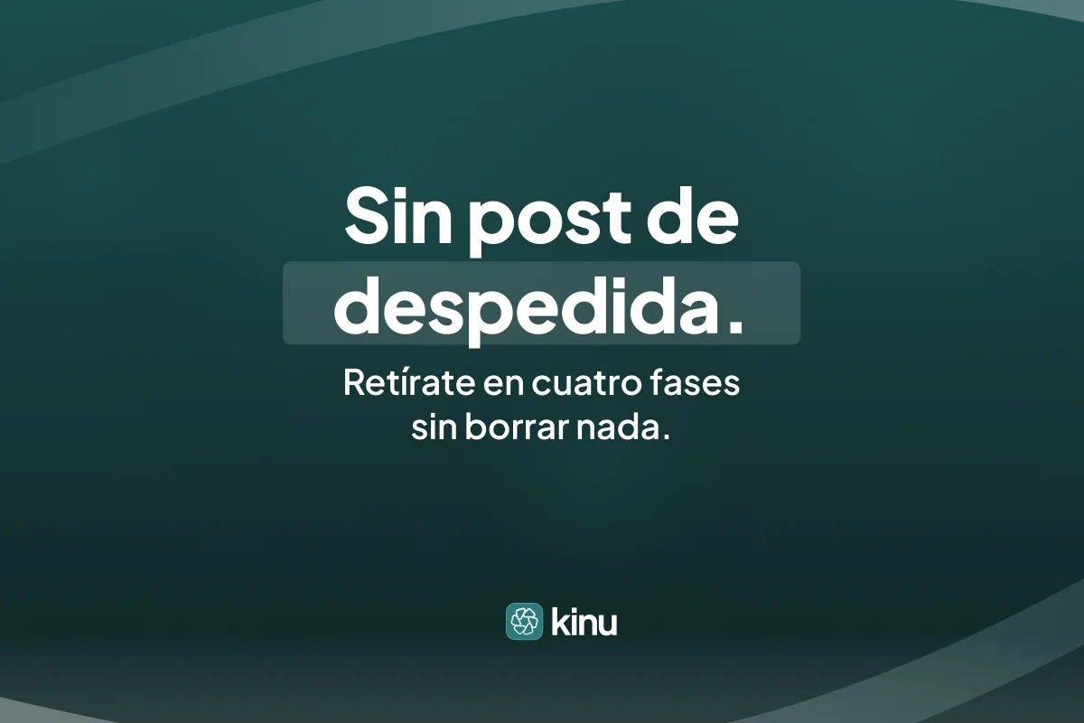 Quiet quitting en redes sociales: cómo retirarte sin desaparecer