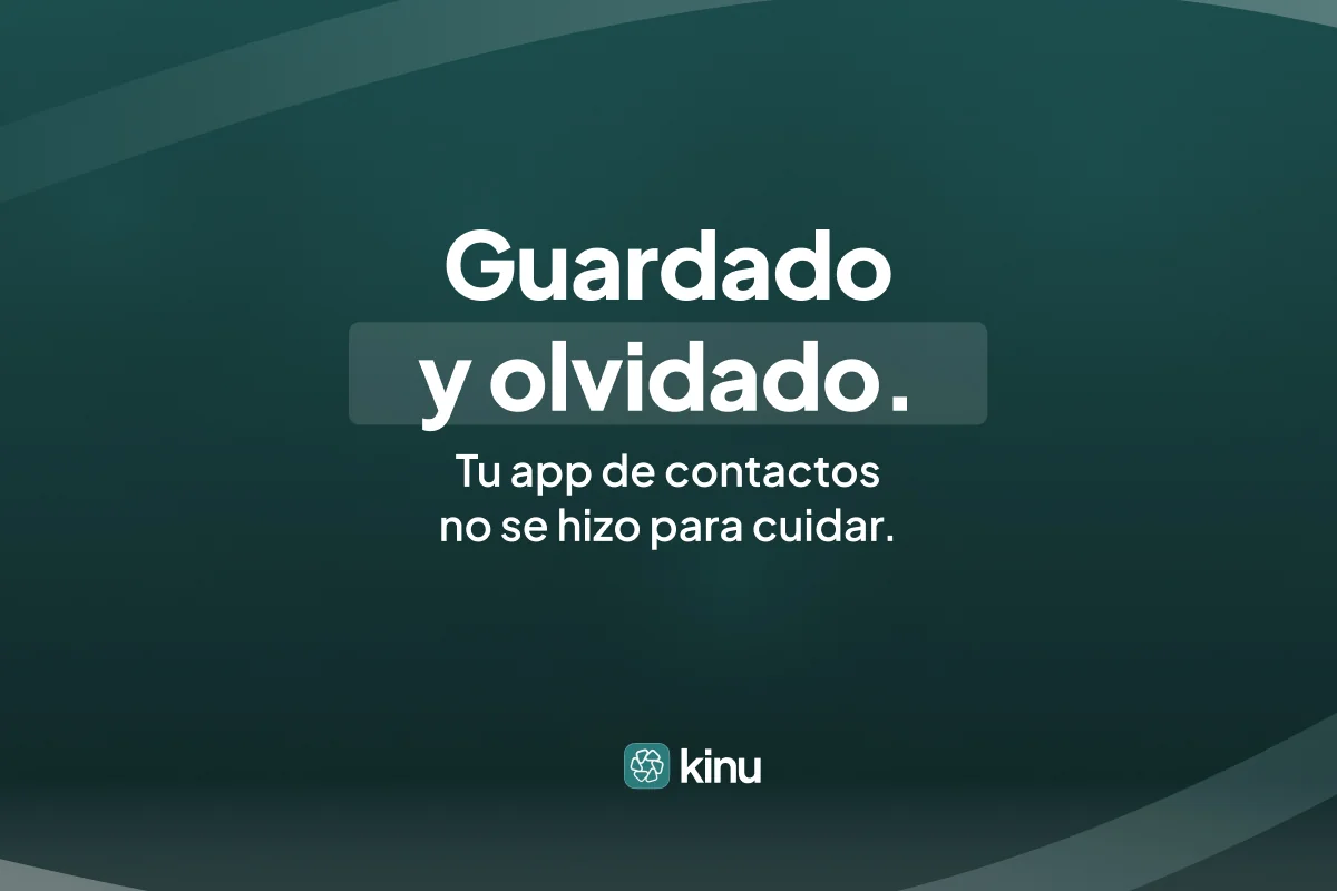 App de relaciones vs gestión de contactos: por qué importa la distinción