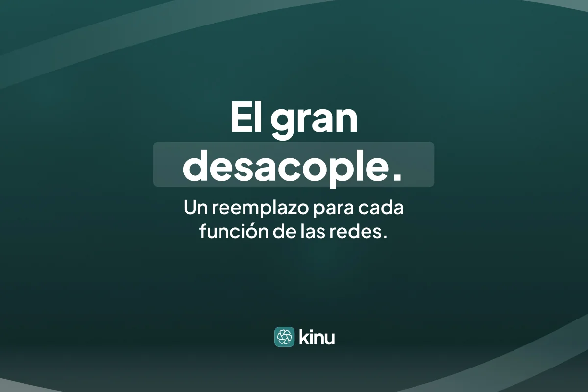 Alternativas a las redes sociales para conexión real (no otro feed más)